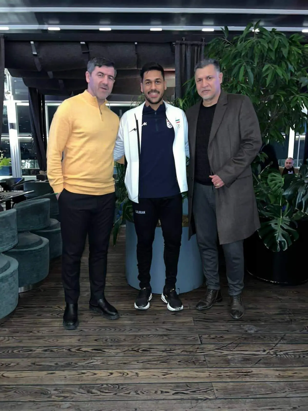 میرجلیلی مهمان ویژه کریم باقری و علی دایی