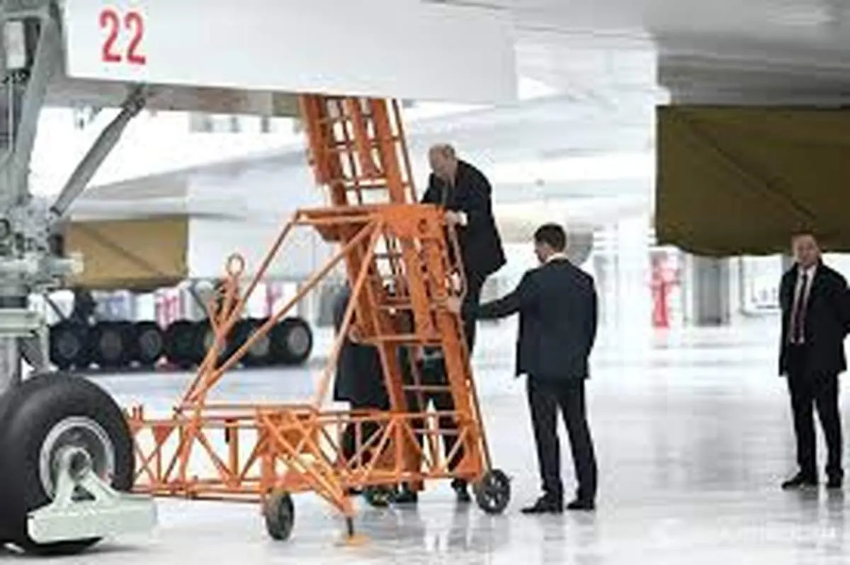 پرواز پوتین با بمب‌افکن هسته ای 