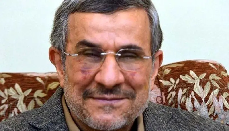 احمدی نژاد چرا این شکلی شده؟ 