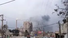 آتش‌سوزی در کارخانه سیمان دورود/ مخزن مازوت طعمه حریق شد