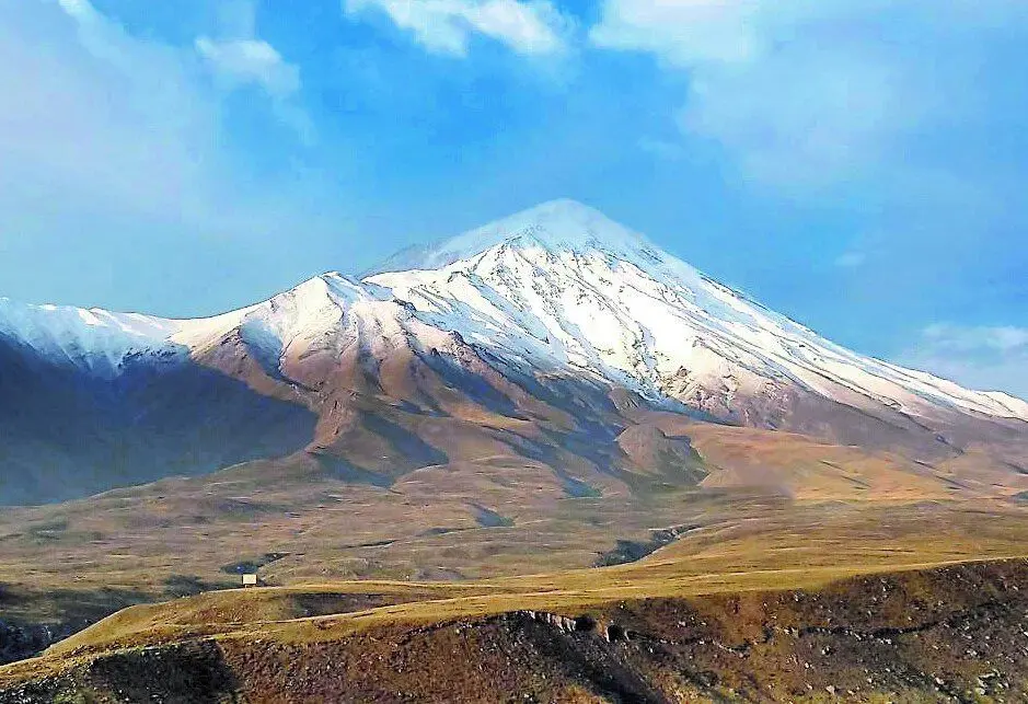  دماوند سفیدپوش شد