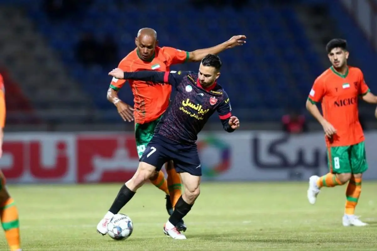 توقف پرسپولیس با گل مشکوک مقابل مس