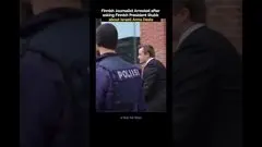 خبرنگار فنلاندی بخاطر سوال از رئیس‌جمهور بازداشت شد!