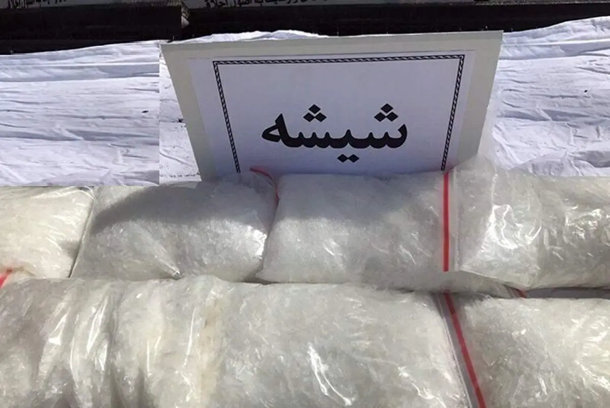 کشف ۷ کیلو شیشه از یک اتوبوس اسکانیا