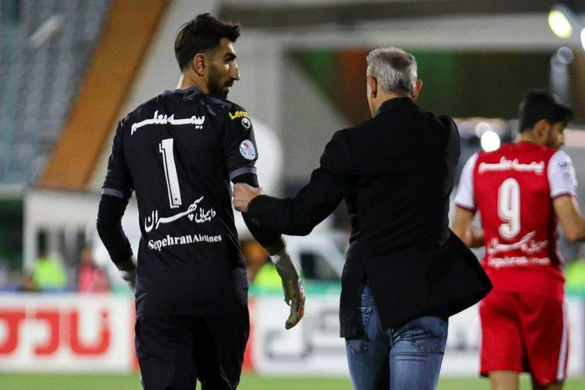 چهره جدید بیرانوند بدون ریش و سیبیل!/ عکس