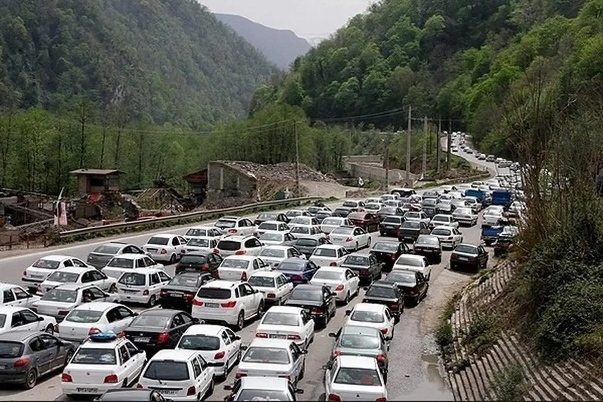 جاده چالوس بسته شد ؛ مسافران بخوانند