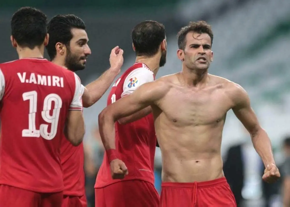 عیسی آلکثیر در نسخه رونالدو برابر السد قطر