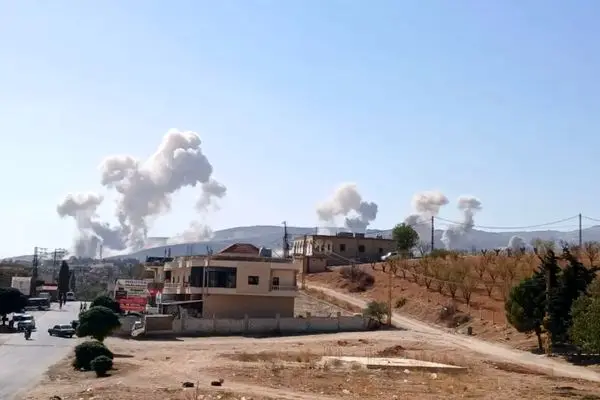 حمله هوایی شدید اسرائیل به تاسیسات حزب‌الله