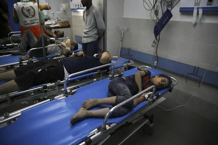 جراحی بدون بیهوشی در غزه!