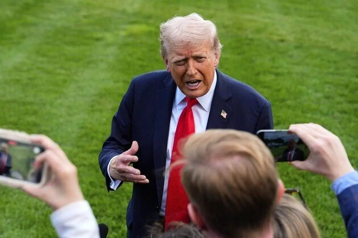 ترامپ: الان وقتش نیست؛ هنوز وقت تماشای جنگ است