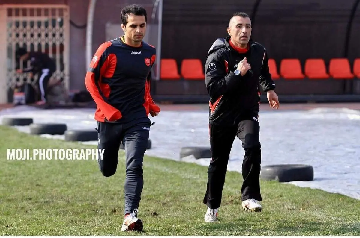  دو پرسپولیسی که آسمانی شدند/ عکس