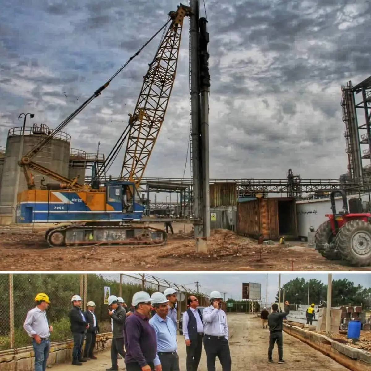 عملیات اجرایی تصفیه‌خانه پساب صنعتی پتروشیمی کارون آغاز شد/ صدیقی زاده: این تصفیه‌خانه صددرصد ایرانی است