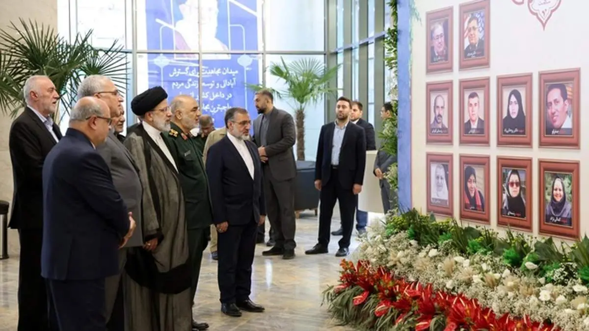 رئیسجمهور از کلانبیمارستان غدیر بازدید کرد