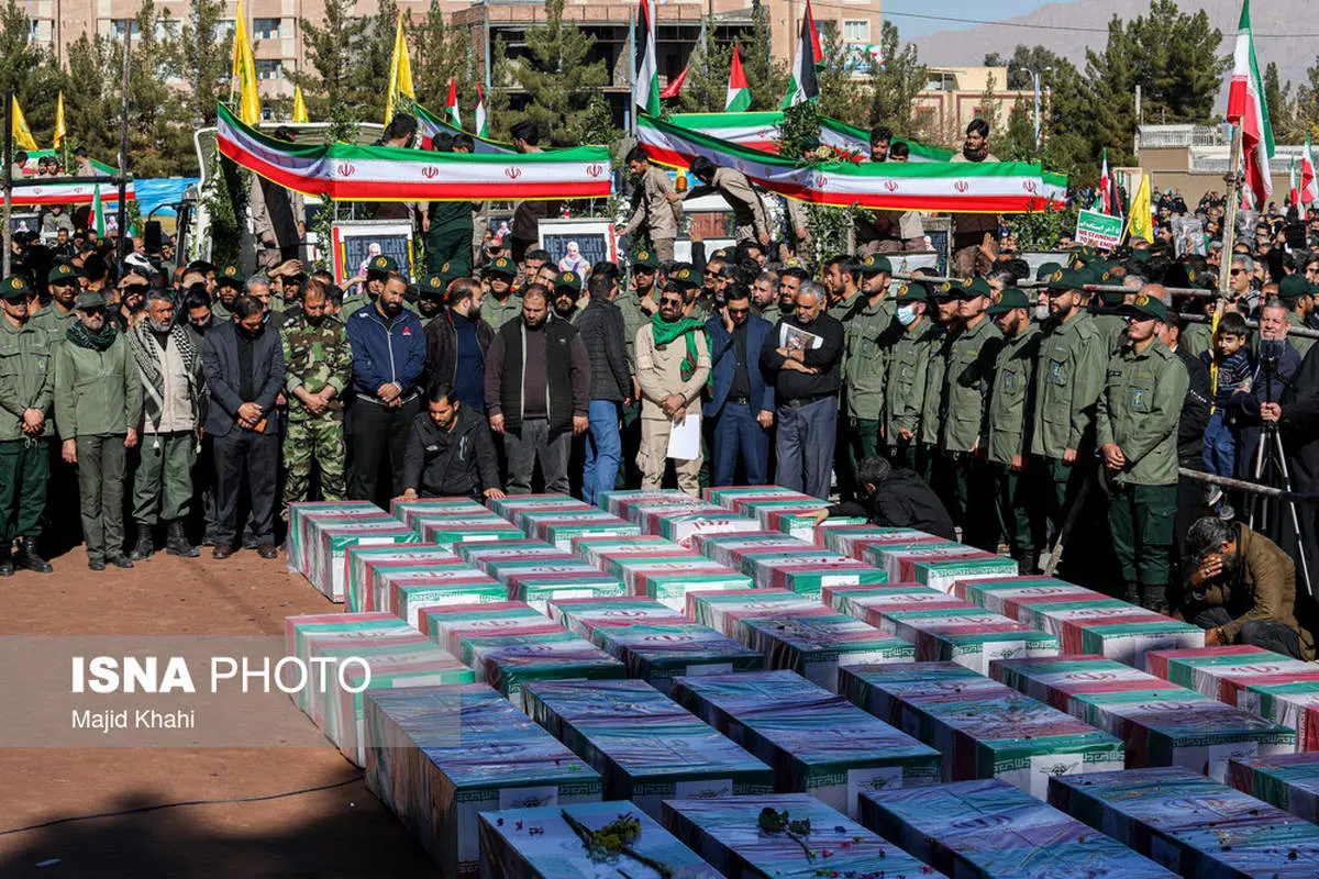 شهدا در کنار حاج قاسم آرام گرفتند