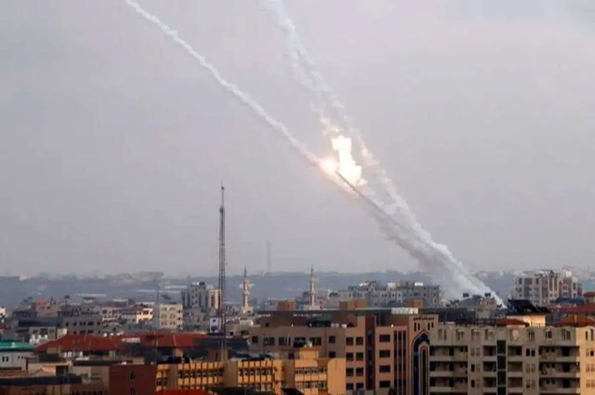  حمله موشکی سنگین حماس به تل‌آویو