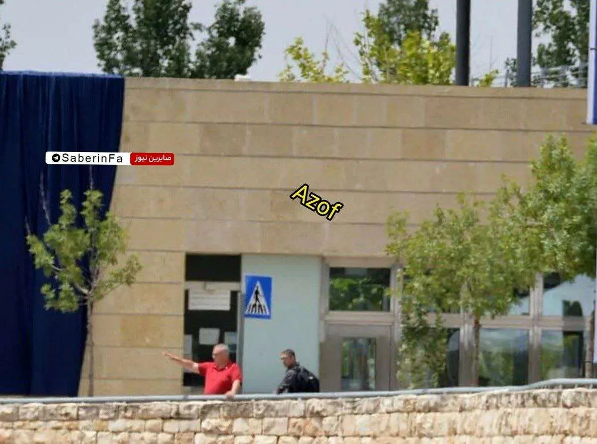 رصد تصویری نتانیاهو در تل‌آویو توسط ایران در محل کارش/ عکس