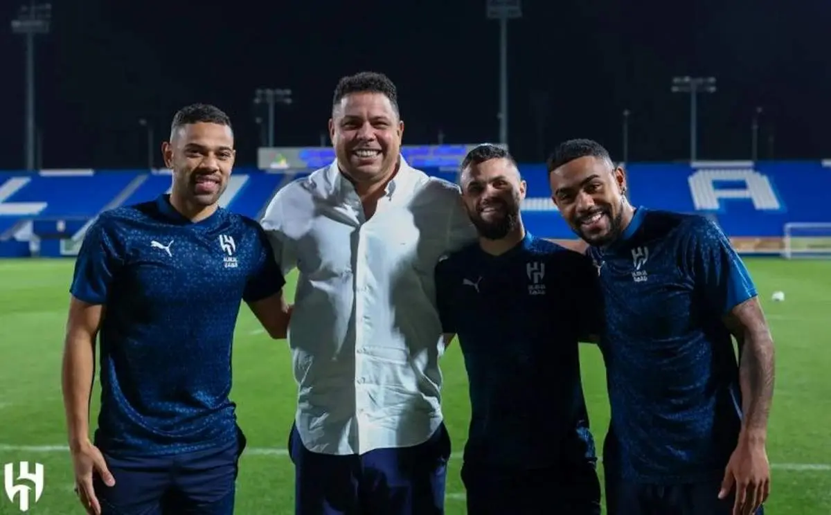 تحریک کریستیانو توسط ستاره الهلال !