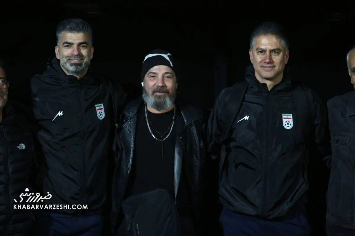 تیم ملی امروز مهمان ویژه داشت