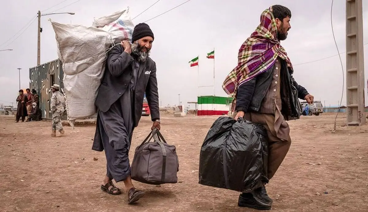 هجوم میلیونی افغان‌ها به ایران فیلم