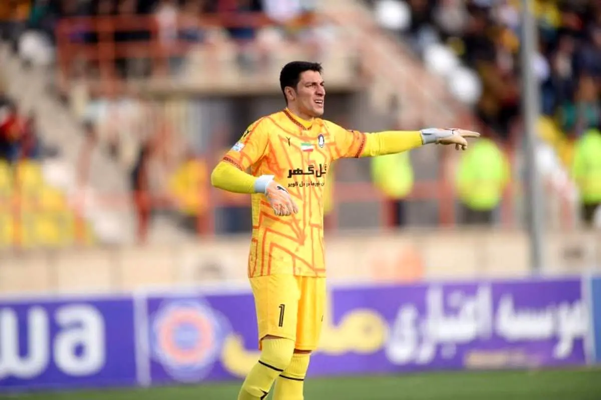 گلر لیگ برتری 1 ماه و 24 روز دور از کلینشیت!