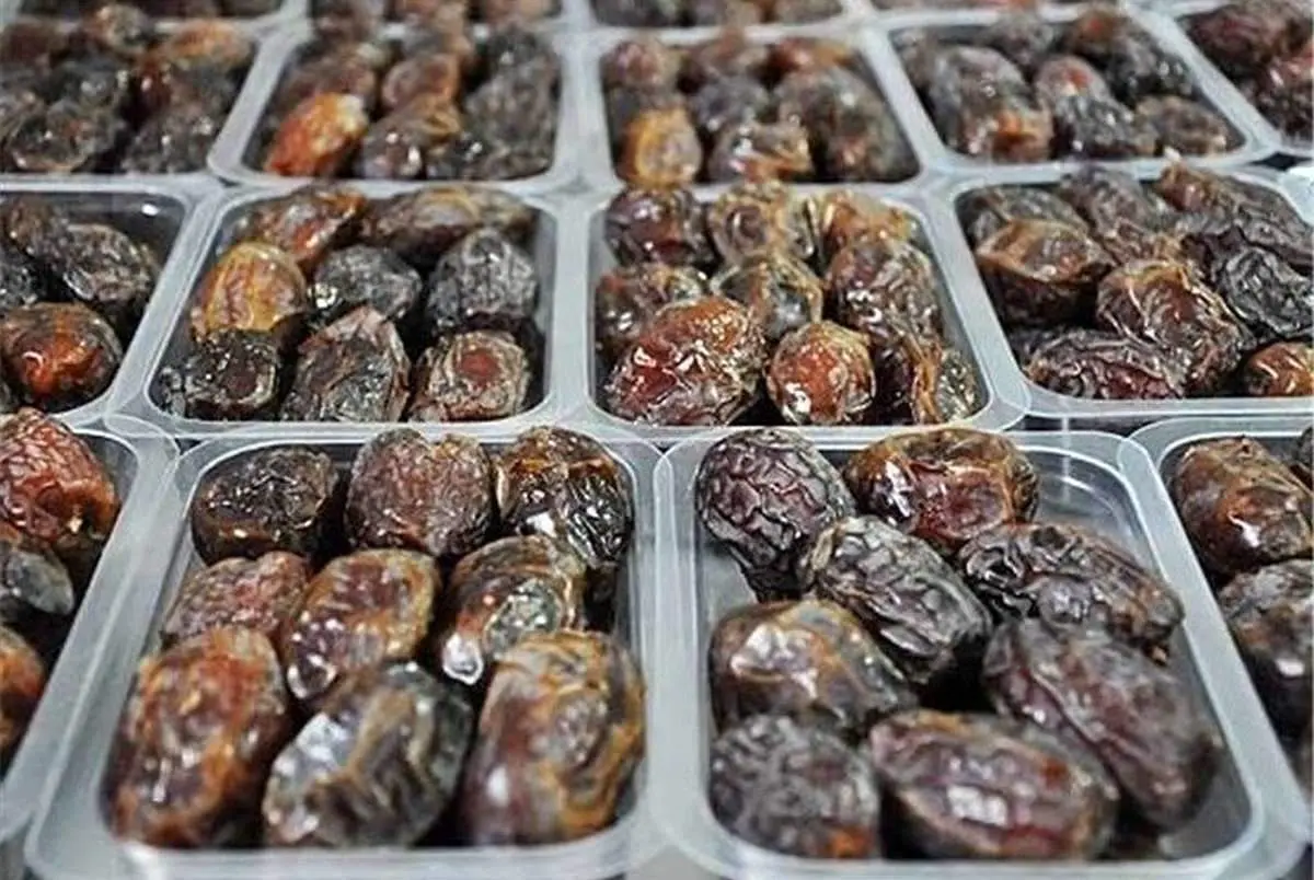 سالانه ۳۰ درصد تولید خرما صادر می‌شود