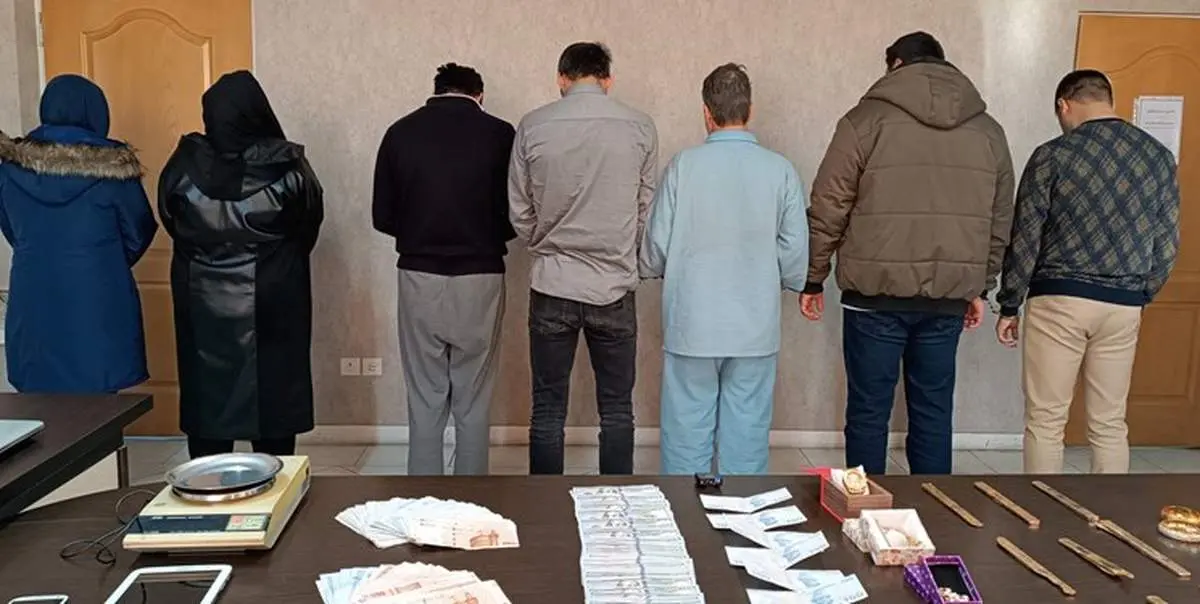 دستگیری باند 9 نفره سرقت از طلافروشی در شرق تهران