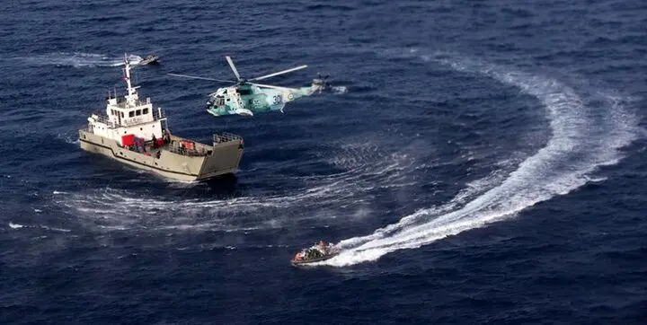 رزمایش دریایی مشترک ایران با روسیه و چین