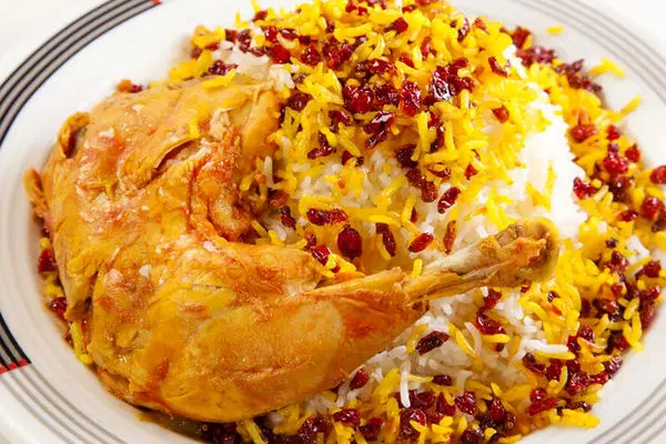 طرز تهیه  زرشک‌پلو با مرغ یلدایی 