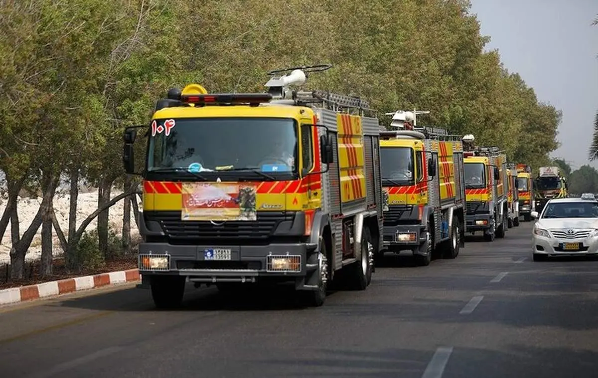 اعزام فوری تیم ویژه آتش‌نشانی تهران به بندرعباس پس از انفجار مهیب