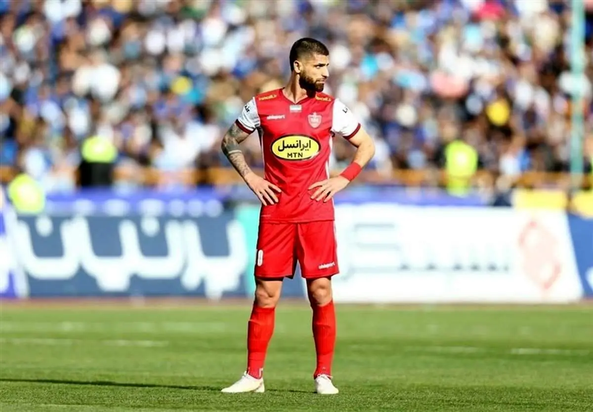 میلاد سرلک عزادار شد/ عکس