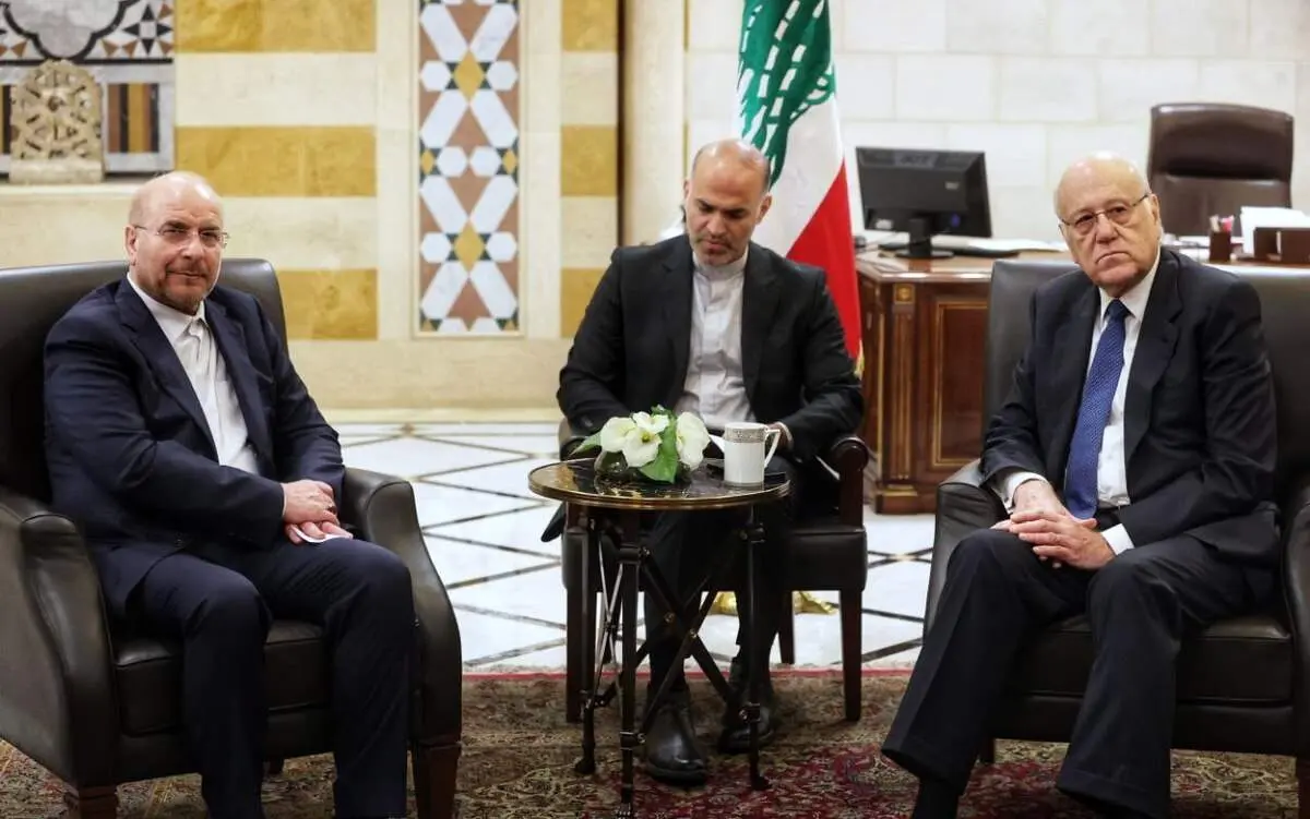 رئیس مجلس لبنان در دیدار با قالیباف: اولویت ما آتشبس است