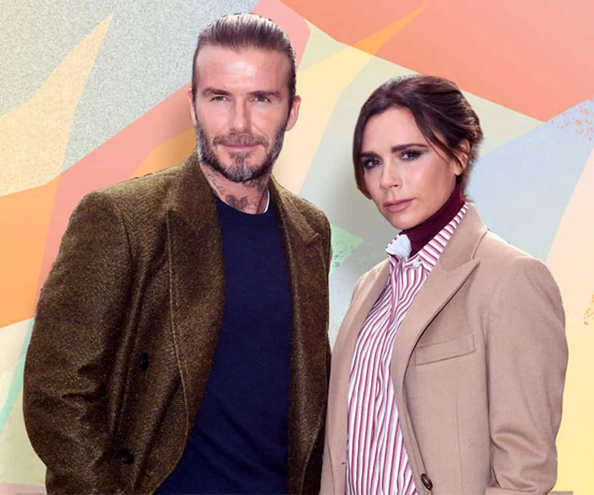 ببینید | حمله یک هوادار باعث وحشت بکام و همسرش شد