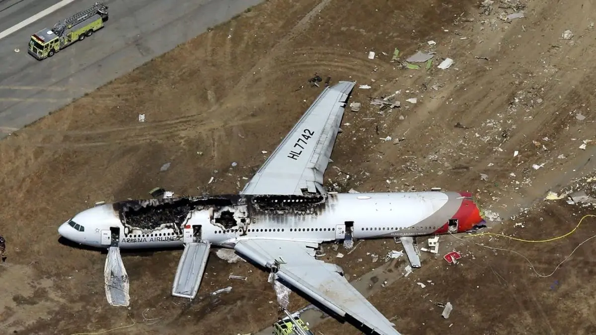 ببینید | اولین تصاویر سقوط هولناک هواپیما در قزوین