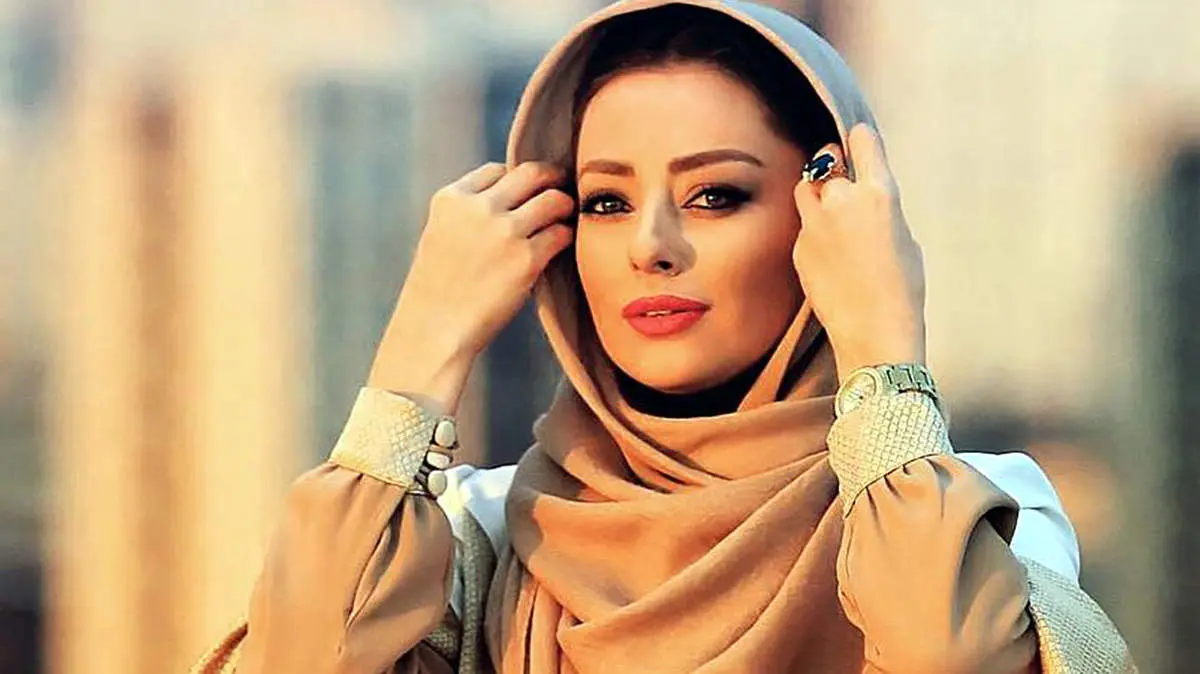 قاب پربازدید نفیسه روشن با بازیگر پدر سالار /عکس