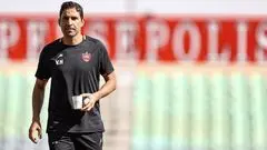 خداحافظی هاشمیان با بازیکنان پرسپولیس