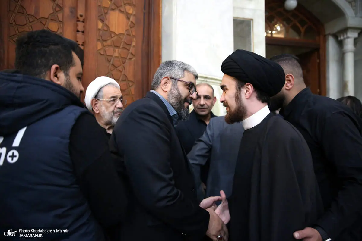 لباس روحانیت بر تن پسر سیدحسن خمینی