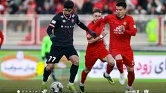 تساوی پرسپولیس و تراکتور در نیمه نخست