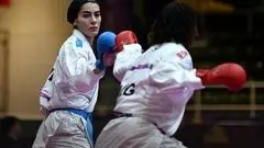 آتوسا گلشادنژاد سومین طلایی کاراته ایران

