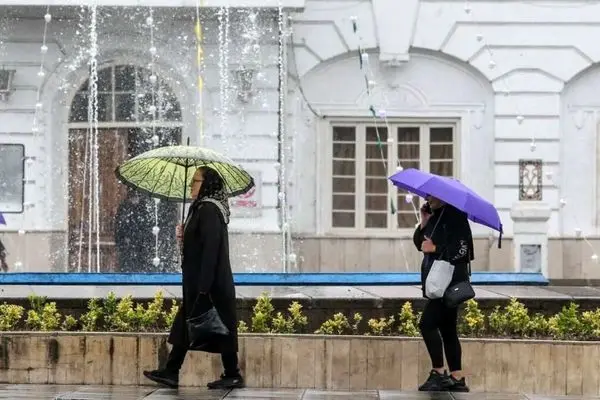 ببینید/ احتمال بارش باران در تهران
