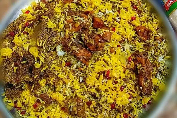 سبزی پلو مخلوط خوشمزه با عطری دل‌انگیز 