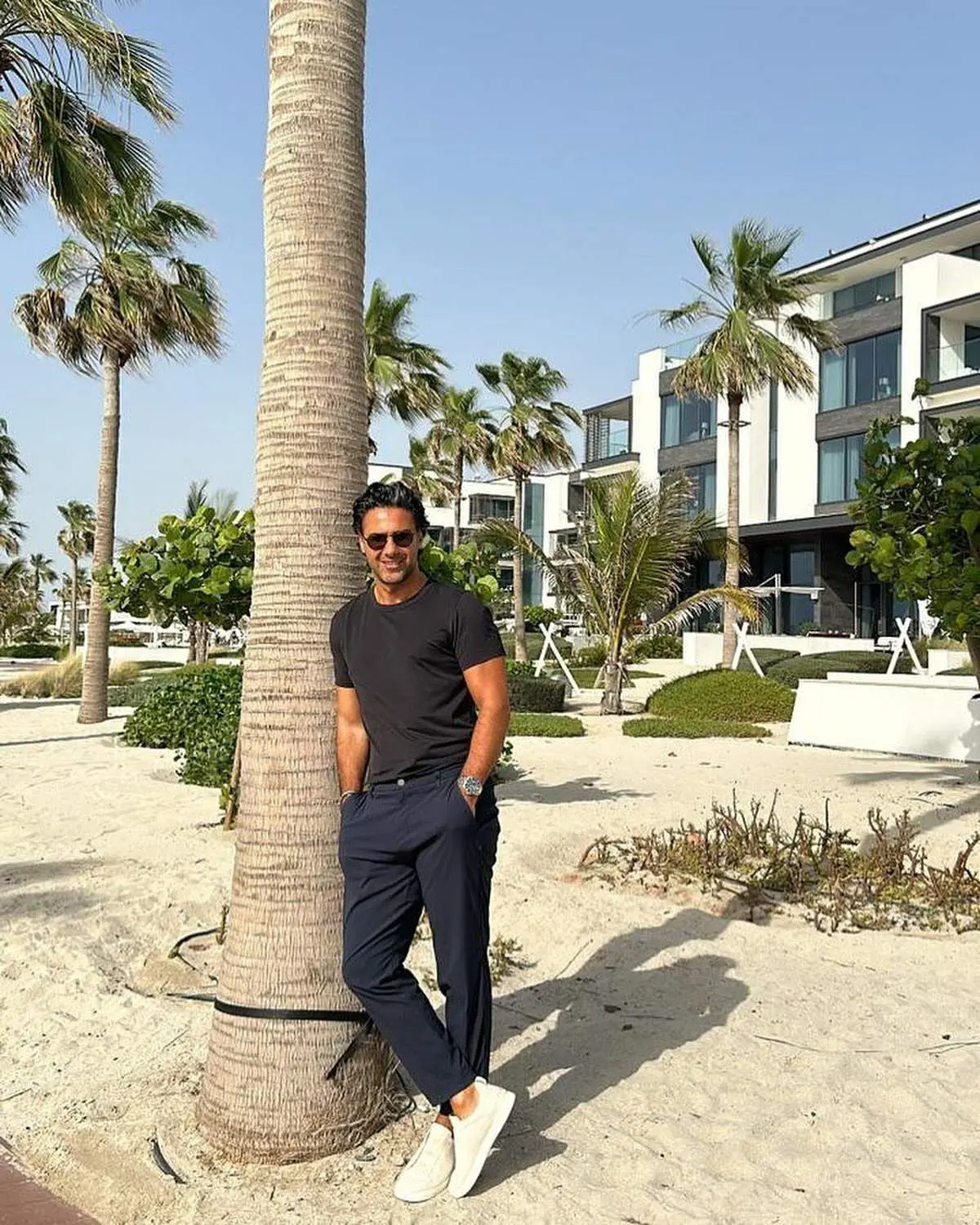 استایل جذاب فرهاد مجیدی در دبی