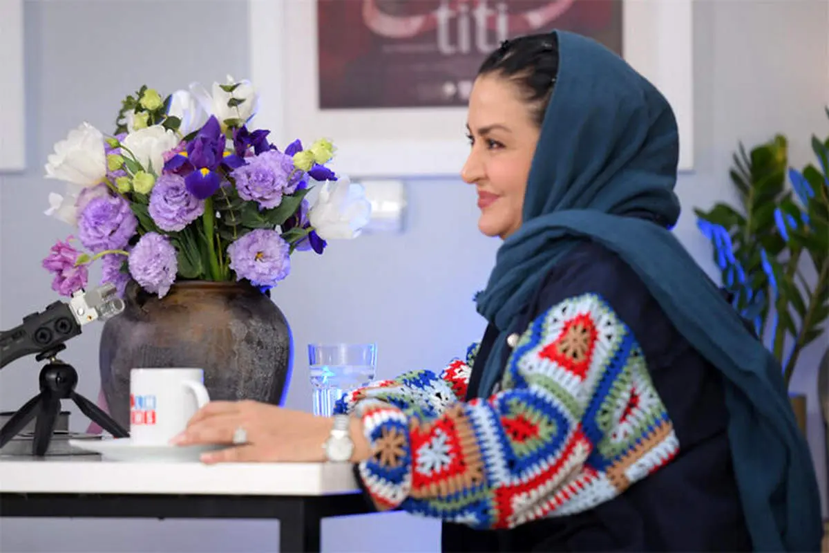 اشکهای مریلا زارعی به یاد لادن طباطبایی