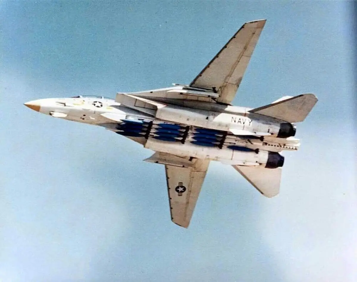 این جنگنده اف -۱۴ با بقیه فرق دارد