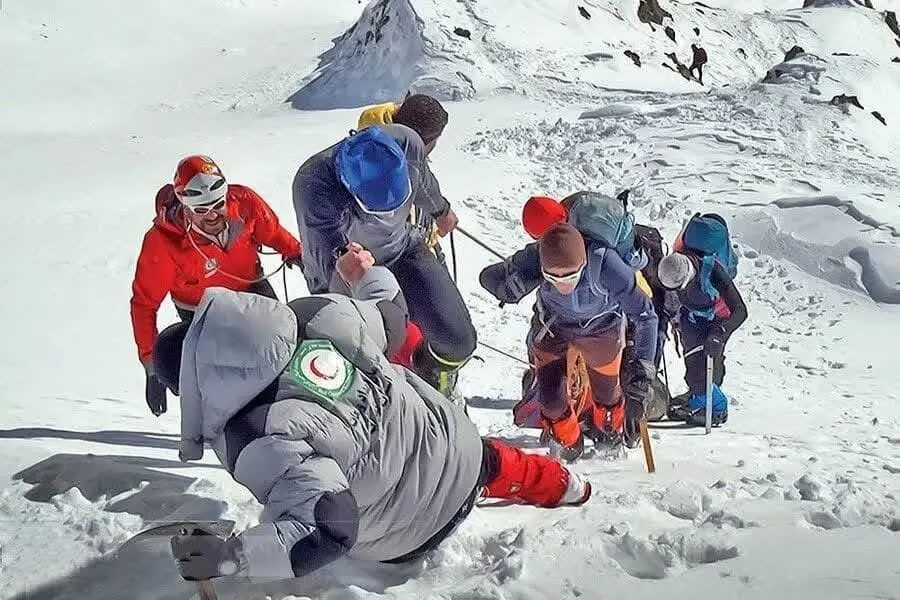 ۵ کوهنورد در ارتفاعات اشنویه مفقود شدند 
