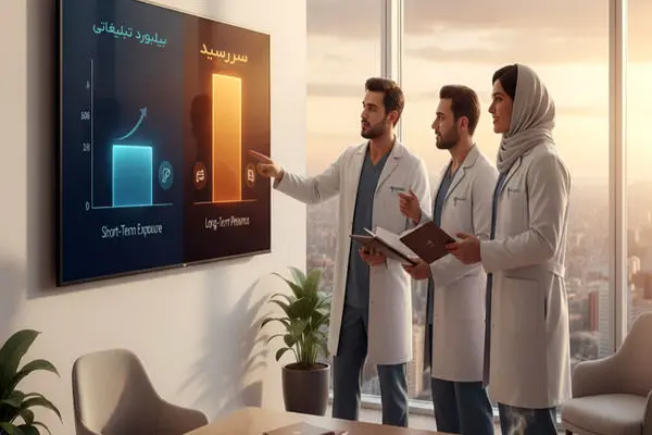 تبلیغاتی ماندگارتر از بیلبورد؛ هدیه‌ای که برند شما را وارد هر مطب پزشک می‌کند!