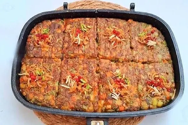 طرز تهیه کوکوی هفت پیکر تبریزی