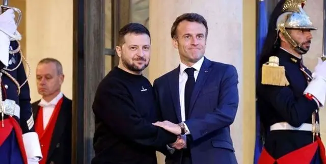 حمایت فرانسه از پیوستن اوکراین به ناتو