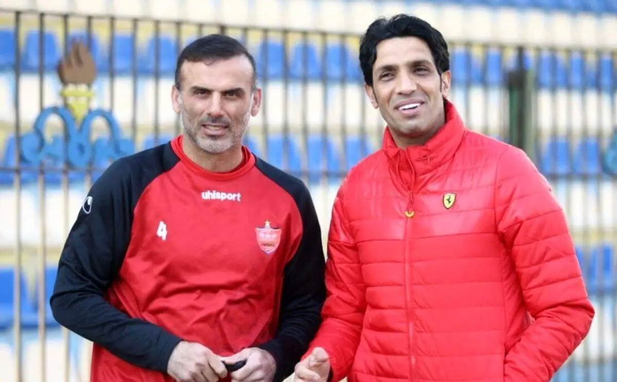  سپهر حیدری نورافکن را شست و پهن کرد!/ عکس