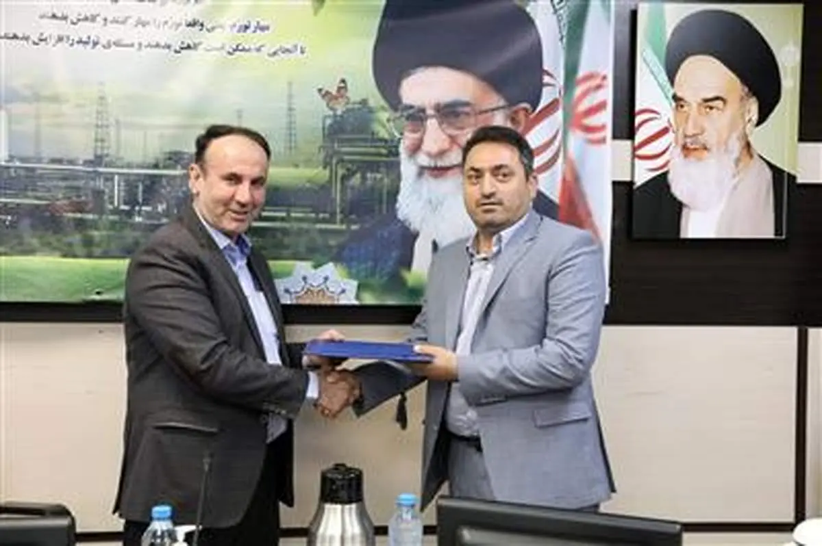 آیین معارفه سرپرست خدمات نفت و گاز مارون برگزار شد