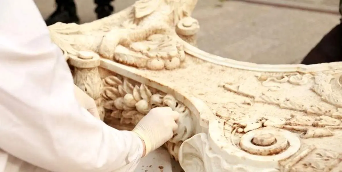 پیدا کردن یک اثر تاریخی در محوطه کاخ سعدآباد!